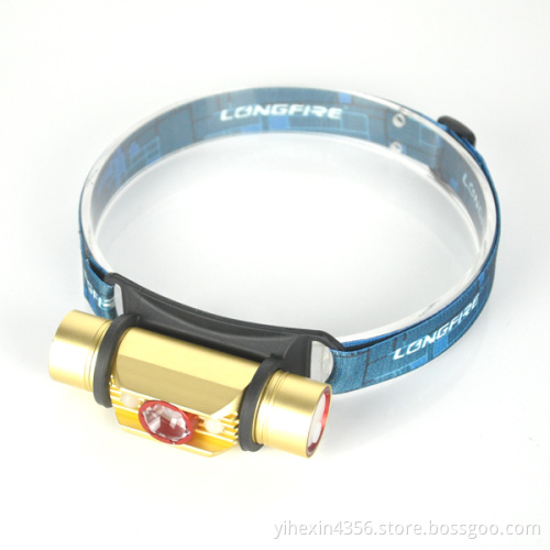 Headlamp / Wrist light 4 Modes Cree Q5 LED Rechargeable Headlamp With Build-in Battery